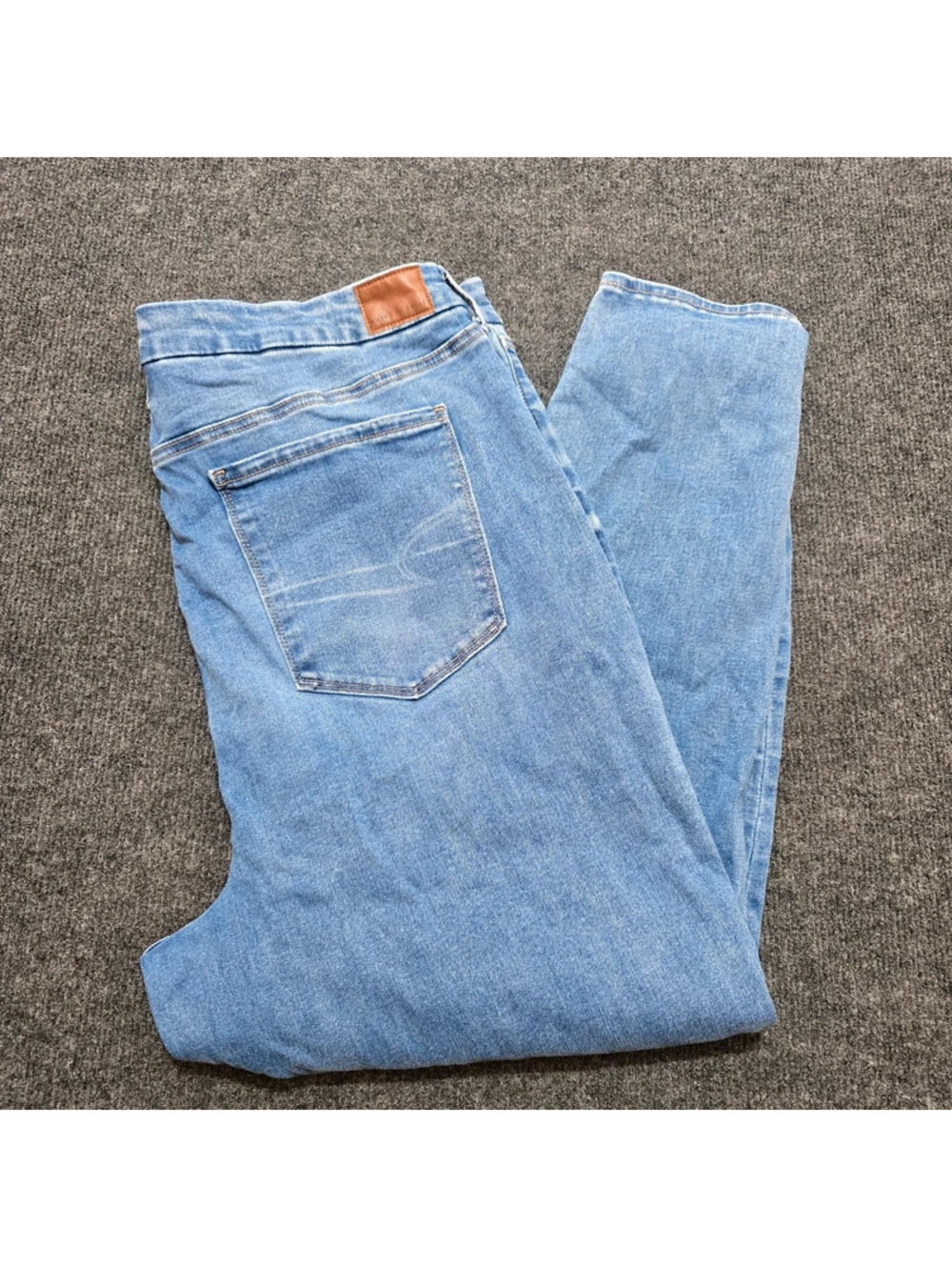 American Eagle AE BFF Jegging Luxe Stretch Jeans Plus Size XL Medium Wash High
